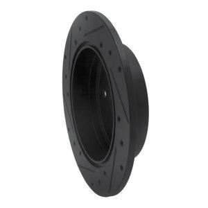 Toyota Camry Brake Rotor (1) - Rear Right - R1 Concepts - Drilled & Slotted - Black - `18-`24 Toyota Camry Brake Rotor (1) - Rear Right - R1 Concepts - Drilled & Slotted - Black - `18-`24